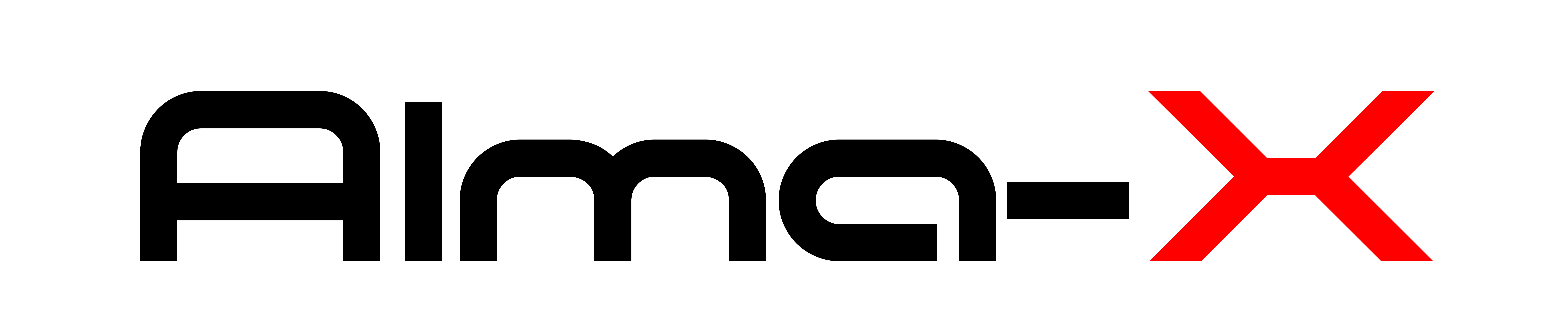 Logo Alma-x orizzontale